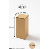 Rufus Concept 6X6X14,5CM Kilitli Kraft Kutu 25 Adet
