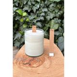 Rufus Concept Ahşap Mum Fitili ve Yapışkanlı Fitil Sehpası 10 Adet (15x100x0,5mm) SONSUZLUK - Ahşap Rengi