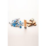 Rufus Concept Ahşap Mum Fitili + Yapışkanlı Sehpa - 50 Adet (20mm x 75mm x 0,5mm)