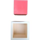 Rufus Concept Küp 2d Mum Kalıbı 10X10X10 (Silikon) - Çok Renkli