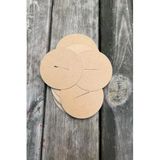 Rufus Concept Mum Toz Kapakları 98mm Çap 35mm x 2 mm Fitil Boşluğu 50 Adet