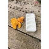 Rufus Mandalina Dilimi Dörtlü Mum Kalıbı (Silikon) (Küçük Süsleme Kalıbı) 1 Adet