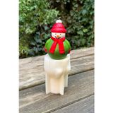 Rufusconcept 3D Christmas Kardan Adam Silikon Mum Kalıbı