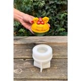 Rufusconcept 3D Christmas Top Silikon Mum Kalıbı