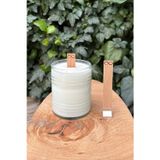 Rufusconcept Ahşap Mum Fitili ve Yapışkanlı Fitil Sehpası 10 Adet (15x100x0,5mm) SONSUZLUK