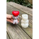 Rufusconcept Ayı Love Silikon Mum Kalıbı