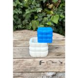 Rufusconcept Bubble Yastık Küp Silikon Mum Kalıbı