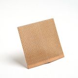 Rufusconcept Delikli Model ( Baklava ) Ahşap Mum Fitili ve Yapışkanlı Fitil Sehpası 100 Adet ( 75mm x 100mm x 0,5mm )