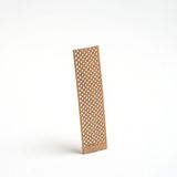 Rufusconcept Delikli Model ( Baklava ) Ahşap Mum Fitili ve Yapışkanlı Fitil Sehpası 40 Adet ( 25mm x 100mm x 0,5mm )
