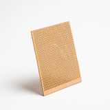 Rufusconcept Delikli Model ( Üçgen ) Ahşap Mum Fitili ve Yapışkanlı Fitil Sehpası 30 Adet ( 75mm x 100mm x 0,5mm )
