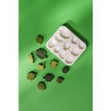 Rufusconcept Green Leafs Silikon Mum Kalıbı