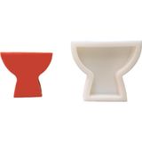 Rufusconcept Kadeh 2D Silikon Mum Kalıbı