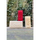 Rufusconcept Love Yazılı Baton Silikon Mum Kalıbı