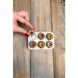 Rufusconcept Mini Kek 6'lı Silikon Mum Kalıbı