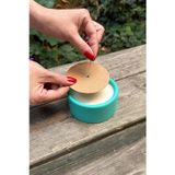 Rufusconcept Mum Toz Kapakları 83mm Dış Çap 5mm İç Çap İp Fitil Boşluğu 50 Adet
