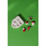 Rufusconcept Noel Mini Beşli Silikon Mum Kalıbı