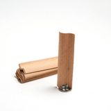Rufusconcept S Model Ahşap Mum Fitili ve Yapışkanlı Fitil Sehpası 20 Adet ( 20mm x 100mm x 0.5mm )