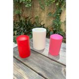 Rufusconcept Silindir 7,5x14cm Silikon Mum Kalıbı