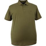Rugatchi Büyük Beden Battal Boy Erkek Tişört Likralı Süprem Polo Yaka - 3XL - Koyu Yeşil