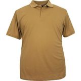 Rugatchi Erkek Büyük Beden Battal Boy Polo Yaka Düz Pike Tişört - 3XL - Bej