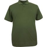 Rugatchi Erkek Büyük Beden Battal Boy Polo Yaka Düz Pike Tişört - 3XL - Haki