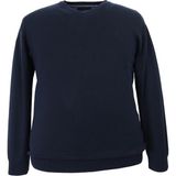 Rugatchi Erkek Büyük Beden Battal Boy Triko Kazak Lacivert V Yaka - 3XL