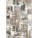 rugs modern Akan Motif Temalı Dekoratif Halı ve Yıkanabilir Halı miravip9735, 140 x 200