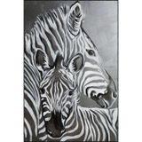 rugs modern Animal Zebra Desenli Dekoratif ve Dokuma Taban Yıkanabilir Halı miravip8812, 140 x 200