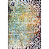 rugs modern Bakalavalı Modern Desenli Dokuma Taban ve Dekoratif Yıkanabilir Halı miravip8642, 140 x 200
