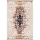 rugs modern Bej Temalı Geleneksel Motif Soyut Desenli Vintage Dekoratif Halı 1659, 140 x 200