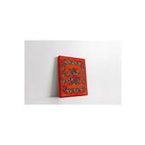 rugs modern Berlin Kanvas Tablo 1215 Karabağ Kırmızı Gelincik Temalı 283, 60 x 90