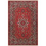 rugs modern Bordo Temalı Geleneksel Motif Etnik Desenli Vintage Dekoratif Halı 2470, 140 x 200