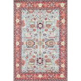 rugs modern Botanik Gri Turuncu Geometrik Temalı Desenli Dokuma Taban Halı Ve Yıkanabilir Halı Aloha40, 120 x 120