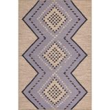 rugs modern Çapraz Akan Mor Temalı Dokuma Taban Halı ve Yıkanabilir Halı miravip10333, 100 x 300