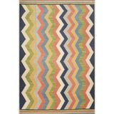 rugs modern Çapraz Akan Motifli Geometrik Renkli Desenli Dekoratif Halı miravip867, 140 x 200