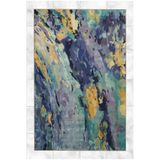 rugs modern Çok Renki Soyut Boya Sıçratma Desenli Kreatif Modern Dekoratif Halı 5189, 75 x 150