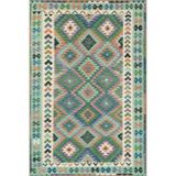 rugs modern Çok Renkli Geometrik Şekil Motif Etnik Desenli Vintage Dekoratif Halı 5207, mira5207-140x200