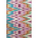 rugs modern Çok Renkli Geometrik Titreşim Desenli Kreatif Modern Dekoratif Halı 3350, 140 x 200