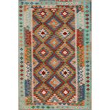 rugs modern Çok Renkli Hasır Geometrik Şekil Desenli Vintage Dekoratif Halı 5212, mira5212-140x200