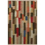 rugs modern Çok Renkli Karma Geometrik Şekil Desenli Kreatif Modern Dekoratif Halı 2689, 140 x 200