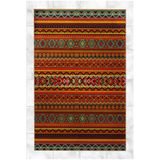 rugs modern Çok Renkli Karma Motifli Etnik Desenli Vintage Dekoratif Halı 5236, mira5236-140x200