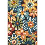 rugs modern Çok Renkli Karma Soyut Çiçek Desenli Kreatif Modern Dekoratif Halı 5099, 140 x 200
