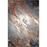 rugs modern Çok Renkli Soyut Boya Sıçratma Desenli Kreatif Modern Dekoratif Halı 4961, 75 x 300