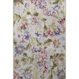 rugs modern Çok Renkli Soyut Çiçek ve Gül Desenli Kreatif Modern Dekoratif Halı 2860, 140 x 200