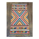 rugs modern Cotton 551 Etnik Desenli Canlı Çok Renkli Kilim, 150 x 230