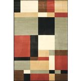 rugs modern Dikdörtgenli Kareli Çok Renkli Desenli Dekoratif ve Yıkanabilir Halı miravip9229, 150 x 300