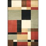 rugs modern Dikdörtgenli Kareli Çok Renkli Desenli Dekoratif ve Yıkanabilir Halı miravip9229, 155 x 230