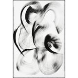 rugs modern Duman Fırça Çizimli Modern Dekoratif Halı ve Yıkanabilir Halı miravip9557, 75 x 200