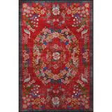 rugs modern Floral Mira Kırmızı Tema Çok Renkli Çiçek Desenli Renkli Dokuma Taban Halı Mira 2919, 140 x 200