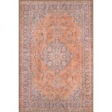 rugs modern Geleneksel Temalı Açık Turuncu Dekoratif Halı ve Yıkanabilir Halı miravip9609, 100 x 200